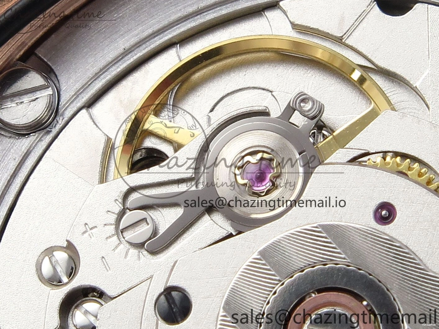 (Gain Best 40 RG A2836 Brown 228235 1:1 Weight) Noob Dial Edition Roman Bracelet President Date Day on 0326